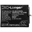 Xiaomi BM4F helyettesítő mobiltelefon akkumulátor (Li-Polymer, 3.85V, 3950mAh / 15.21Wh) - Utángyártott