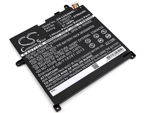 Lenovo L10M2I22 helyettesítő tablet akkumulátor (Li-Polymer, 7.4V, 3700mAh / 27.38Wh) - Utángyártott