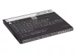 K-Touch TBT9608 helyettesítő mobiltelefon akkumulátor (Li-ion, 3.7V, 1500mAh / 5.55Wh) - Utángyártott