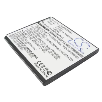   Huawei HB5V1HV helyettesítő mobiltelefon akkumulátor (Li-ion, 3.7V, 1500mAh / 5.55Wh) - Utángyártott