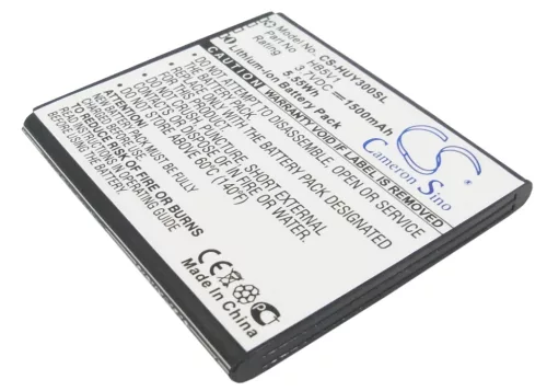 Huawei HB5V1HV helyettesítő mobiltelefon akkumulátor (Li-ion, 3.7V, 1500mAh / 5.55Wh) - Utángyártott