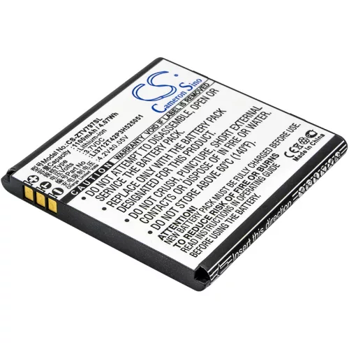 ZTE Li3712T42P3H525051 helyettesítő mobiltelefon akkumulátor (Li-ion, 3.7V, 1100mAh / 4.07Wh) - Utángyártott