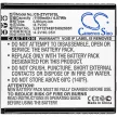 ZTE Li3712T42P3H525051 helyettesítő mobiltelefon akkumulátor (Li-ion, 3.7V, 1100mAh / 4.07Wh) - Utángyártott