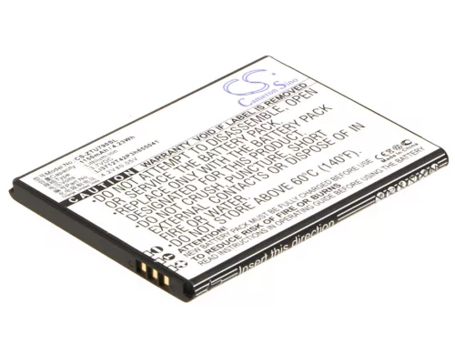ZTE Li3712T42P3h655041 helyettesítő mobiltelefon akkumulátor (Li-ion, 3.7V, 1150mAh / 4.26Wh) - Utángyártott