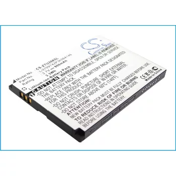   ZTE Li3709T42P3h564146 helyettesítő mobiltelefon akkumulátor (Li-ion, 3.7V, 900mAh / 3.33Wh) - Utángyártott