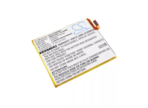 ZTE Li3839T43P6h786452 helyettesítő mobiltelefon akkumulátor (Li-Polymer, 3.8V, 3800mAh / 14.44Wh) - Utángyártott