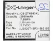 ZTE Li3820T42P3h585155 helyettesítő mobiltelefon akkumulátor (Li-ion, 3.7V, 2050mAh / 7.59Wh) - Utángyártott