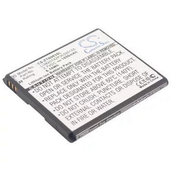   ZTE Li3820T42P3h585155 helyettesítő mobiltelefon akkumulátor (Li-ion, 3.7V, 1650mAh / 6.11Wh) - Utángyártott