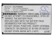 ZTE Li3714T42P3h654252 helyettesítő mobiltelefon akkumulátor (Li-ion, 3.7V, 1200mAh / 4.44Wh) - Utángyártott