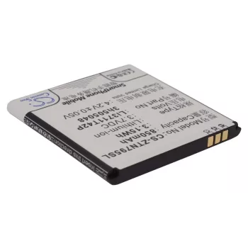   ZTE Li3711T42P3h505048 helyettesítő mobiltelefon akkumulátor (Li-ion, 3.7V, 850mAh / 3.15Wh) - Utángyártott