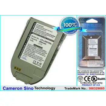   LG LG6070 készülékhez mobiltelefon akkumulátor (Li-ion, 3.7V, 800mAh / 2.96Wh) - Utángyártott