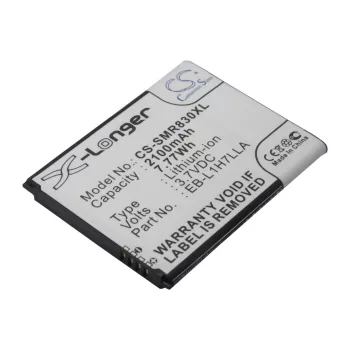   Samsung EB-L1H7LLABXAR helyettesítő mobiltelefon akkumulátor (Li-ion, 3.7V, 2100mAh / 7.77Wh) - Utángyártott