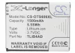 TCL TLiB4AD helyettesítő mobiltelefon akkumulátor (Li-ion, 3.7V, 1500mAh / 5.55Wh) - Utángyártott