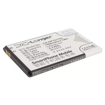   Oppo BLT017 helyettesítő mobiltelefon akkumulátor (Li-ion, 3.7V, 1000mAh / 3.7Wh) - Utángyártott