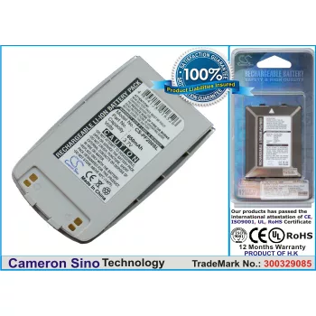   Pantech GF200 készülékhez mobiltelefon akkumulátor (Li-ion, 3.7V, 650mAh / 2.41Wh) - Utángyártott