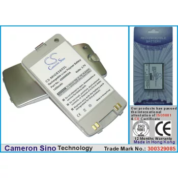   Mitac Mio 8380 készülékhez mobiltelefon akkumulátor (Li-Polymer, 3.7V, 1450mAh / 5.37Wh) - Utángyártott