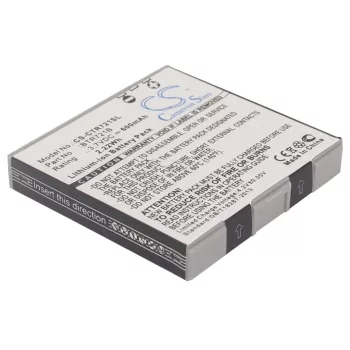   Casio BTR721B helyettesítő mobiltelefon akkumulátor (Li-ion, 3.7V, 600mAh / 2.22Wh) - Utángyártott
