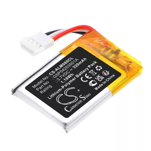 Alcatel-Lucent GSP04253501A helyettesítő mobiltelefon akkumulátor (Li-Polymer, 3.7V, 320mAh / 1.18Wh) - Utángyártott