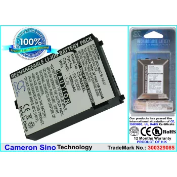   Panasonic EB-BS002 helyettesítő mobiltelefon akkumulátor (Li-ion, 3.7V, 1000mAh / 3.7Wh) - Utángyártott