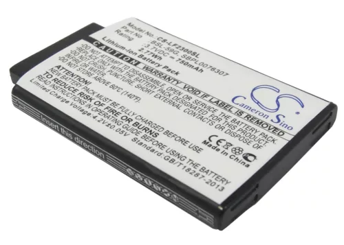 LG SBPL0076307 helyettesítő mobiltelefon akkumulátor (Li-ion, 3.7V, 750mAh / 2.78Wh) - Utángyártott