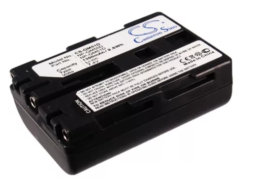 Sony NP-QM50D, NP-QM51D helyettesítő akkumulátor (Li-ion, 7.4V, 1300mAh / 9.62Wh) - Utángyártott