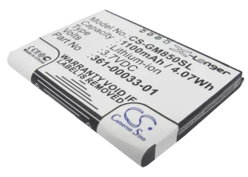 Garmin 361-00033-01 helyettesítő akkumulátor (Li-ion, 3.7V, 1100mAh / 4.07Wh) - Utángyártott