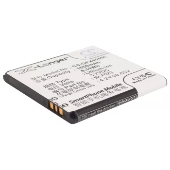   Oppo BLT023 helyettesítő mobiltelefon akkumulátor (Li-ion, 3.7V, 1650mAh / 6.11Wh) - Utángyártott