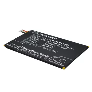   DOOV PL-C04 helyettesítő mobiltelefon akkumulátor (Li-Polymer, 3.8V, 2030mAh / 7.71Wh) - Utángyártott