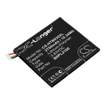   HTC B2PL2100 helyettesítő mobiltelefon akkumulátor (Li-Polymer, 3.83V, 2700mAh / 10.34Wh) - Utángyártott