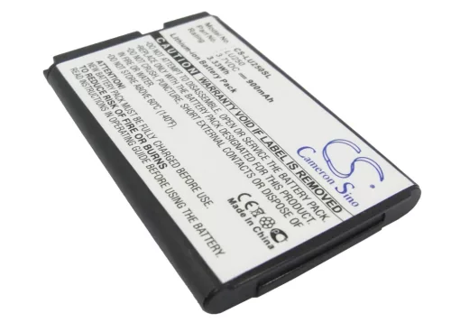 LG U250 készülékhez mobiltelefon akkumulátor (Li-ion, 3.7V, 900mAh / 3.33Wh) - Utángyártott