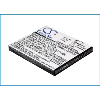   NTT DoCoMo P20 helyettesítő mobiltelefon akkumulátor (Li-ion, 3.7V, 600mAh / 2.22Wh) - Utángyártott