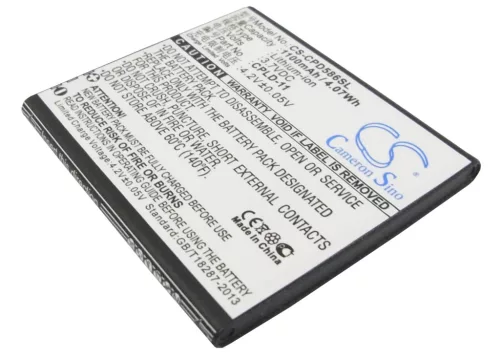 Coolpad CPLD-11 helyettesítő mobiltelefon akkumulátor (Li-ion, 3.7V, 1100mAh / 4.07Wh) - Utángyártott