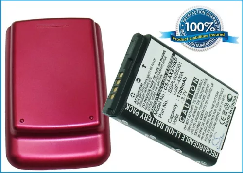 LG SBPL0086301 helyettesítő mobiltelefon akkumulátor (Li-ion, 3.7V, 1700mAh / 6.29Wh) - Utángyártott