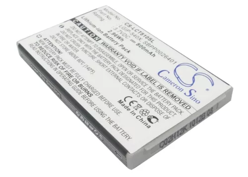 LG SBPP0026401 helyettesítő mobiltelefon akkumulátor (Li-ion, 3.7V, 800mAh / 2.96Wh) - Utángyártott