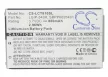 LG SBPP0026401 helyettesítő mobiltelefon akkumulátor (Li-ion, 3.7V, 800mAh / 2.96Wh) - Utángyártott