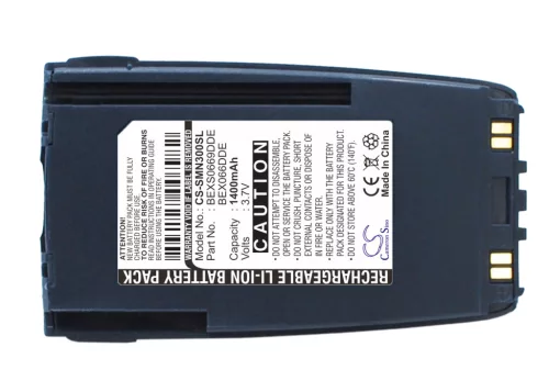 Samsung BEXS0669DDE helyettesítő mobiltelefon akkumulátor (Li-ion, 3.7V, 1400mAh / 5.18Wh) - Utángyártott