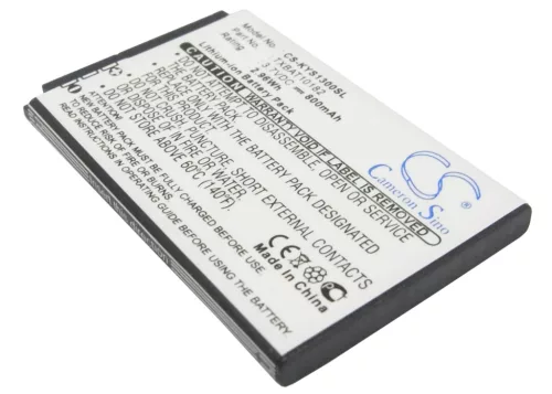 Kyocera TXBAT10182 helyettesítő mobiltelefon akkumulátor (Li-ion, 3.7V, 800mAh / 2.96Wh) - Utángyártott