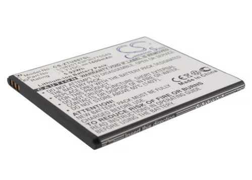 ZTE Li3702T42P3h736445 helyettesítő mobiltelefon akkumulátor (Li-ion, 3.7V, 1600mAh / 5.92Wh) - Utángyártott