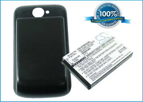 HTC RHOD160 helyettesítő mobiltelefon akkumulátor (Li-ion, 3.7V, 2200mAh / 8.14Wh) - Utángyártott
