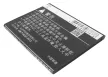 K-Touch TBW5913 helyettesítő mobiltelefon akkumulátor (Li-ion, 3.7V, 1100mAh / 4.07Wh) - Utángyártott