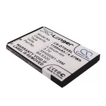   HTC BA S320 helyettesítő mobiltelefon akkumulátor (Li-ion, 3.7V, 1100mAh / 4.07Wh) - Utángyártott