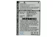 Mitac EM3T171103C12 helyettesítő mobiltelefon akkumulátor (Li-ion, 3.7V, 2400mAh / 8.88Wh) - Utángyártott