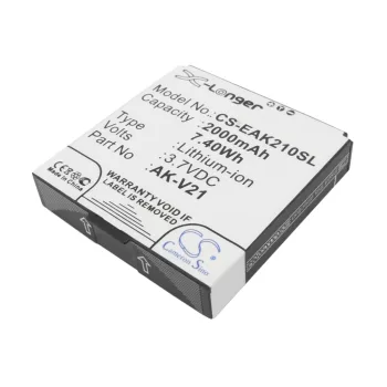   Emporia AK-V21 helyettesítő mobiltelefon akkumulátor (Li-ion, 3.7V, 2000mAh / 7.4Wh) - Utángyártott