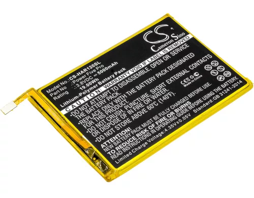 Highscreen Power Five Pro készülékhez mobiltelefon akkumulátor (Li-Polymer, 3.8V, 5000mAh / 19Wh) - Utángyártott