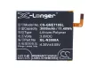 GIONEE BL-N3000A helyettesítő mobiltelefon akkumulátor (Li-Polymer, 3.8V, 3000mAh / 11.4Wh) - Utángyártott