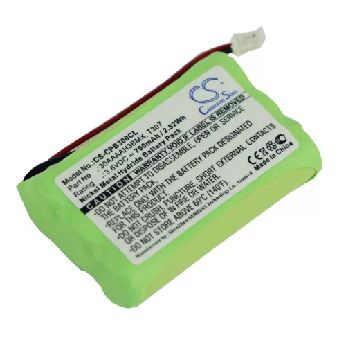 Sagem T307 helyettesítő mobiltelefon akkumulátor (Ni-MH, 3.6V, 700mAh / 2.52Wh) - Utángyártott