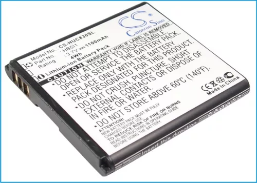 Huawei HB5I1H helyettesítő mobiltelefon akkumulátor (Li-ion, 3.7V, 1100mAh / 4.07Wh) - Utángyártott