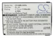 I-Mobile BL-82 helyettesítő mobiltelefon akkumulátor (Li-ion, 3.7V, 1150mAh / 4.26Wh) - Utángyártott