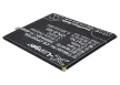 Coolpad CPLD-325 helyettesítő mobiltelefon akkumulátor (Li-Polymer, 3.8V, 3000mAh / 11.4Wh) - Utángyártott