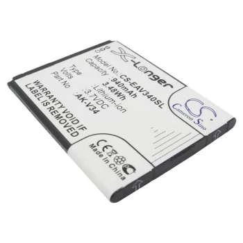   Emporia AK-V34 (V1.0) helyettesítő mobiltelefon akkumulátor (Li-ion, 3.7V, 940mAh / 3.48Wh) - Utángyártott